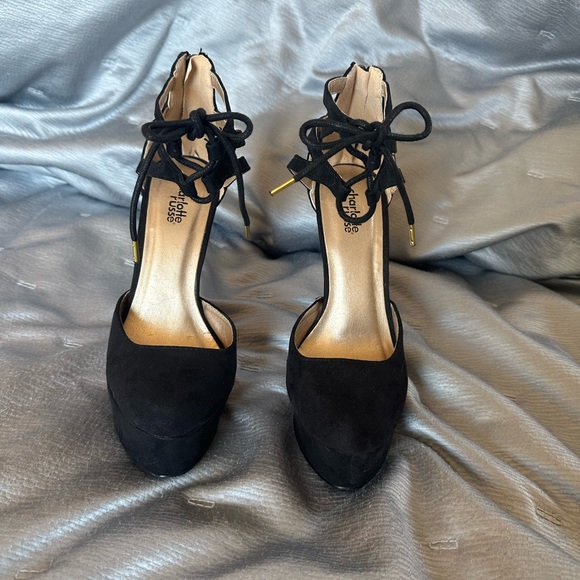 Charlotte Russe - Black Platform Heel - Size 7 - Picture 5 of 7